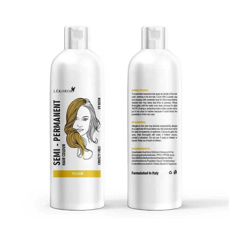 Natural Formula Cruelty-Free Semi-Permanent Hair Color Dye