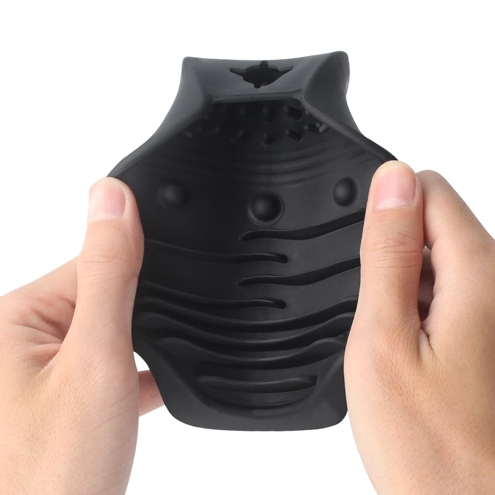 Levett open silicone masturbation cup USB charging male release pressure vibration masturbation cup