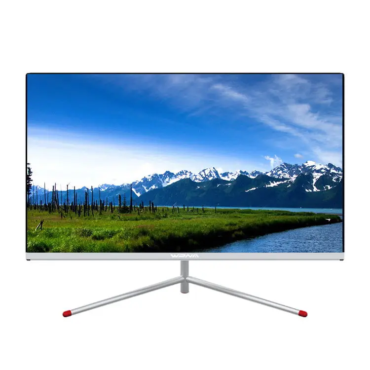 23.6inch High Quality I3 I5 I7 Built-in Battery Desktop Computer All In One Pc With Factory Price