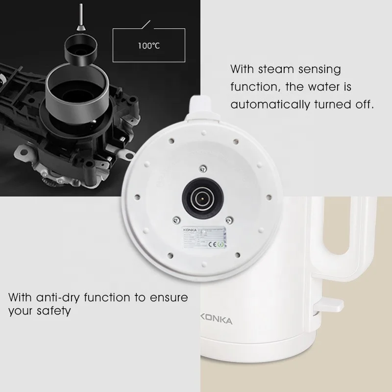 OEM Wholesale Stainless Steel Factory Water Kettles Appliances 1.7l Suppliers Electric Kettle