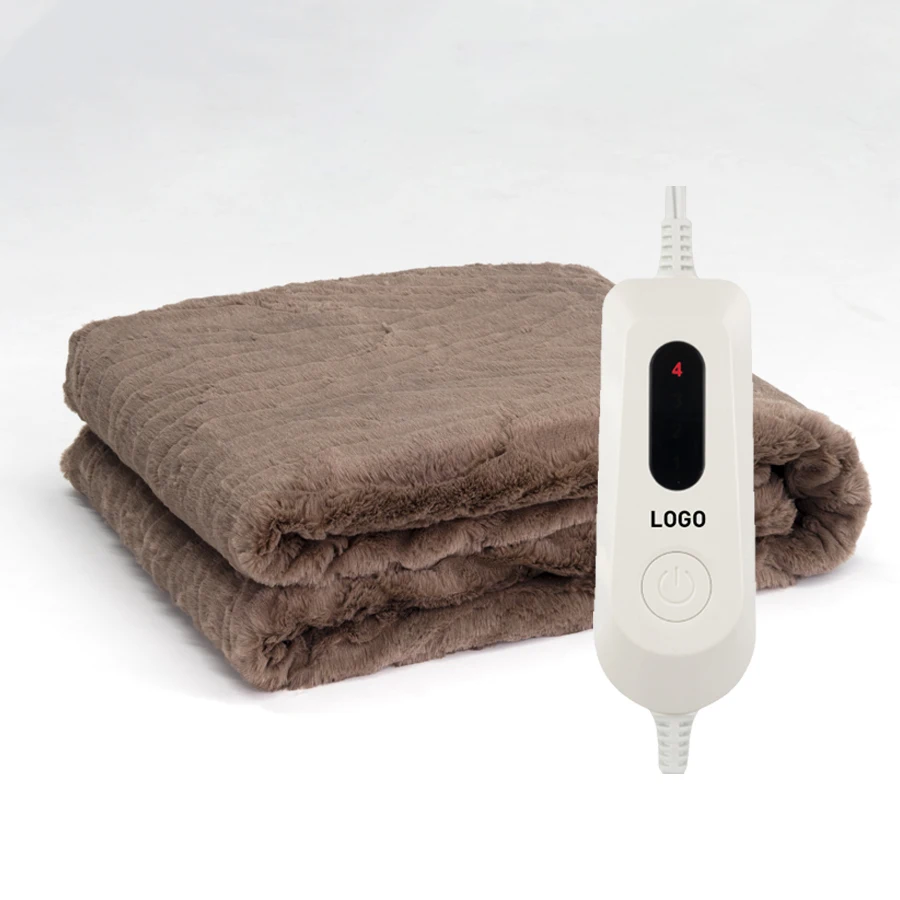 Brand Supplier ETL CETL approval 50*60 inch overheat protection electric heating blanket