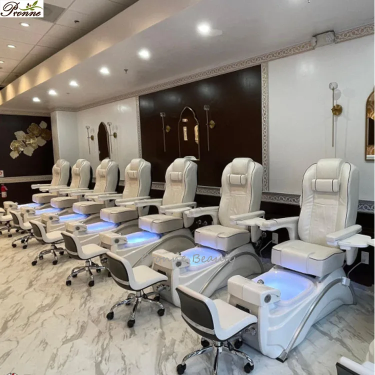 New arrival popular whirlpool European touch foot spa lexor pedicure spa chair with autofill