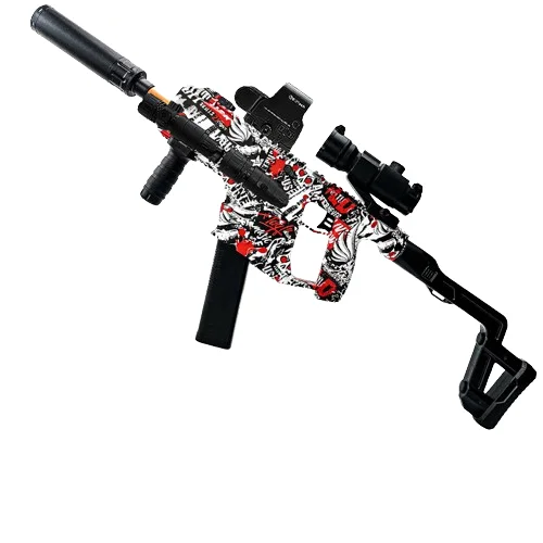 2024 In Stock New Electric Plastic Pistol Toy Blaster Boy Gel Bead Blaster Double Head M4 M416 Gun Toy Manual and Automatic