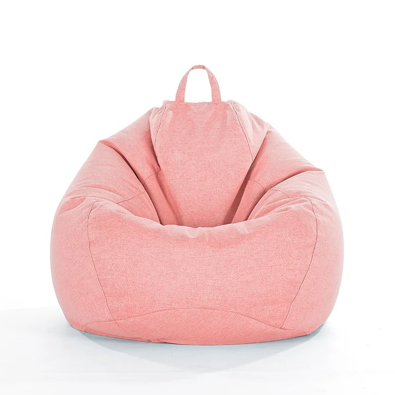 Ultra Soft Bean Bag Chair with Fabric Cover Stuffed Sofa and Accessories for Dorm Room