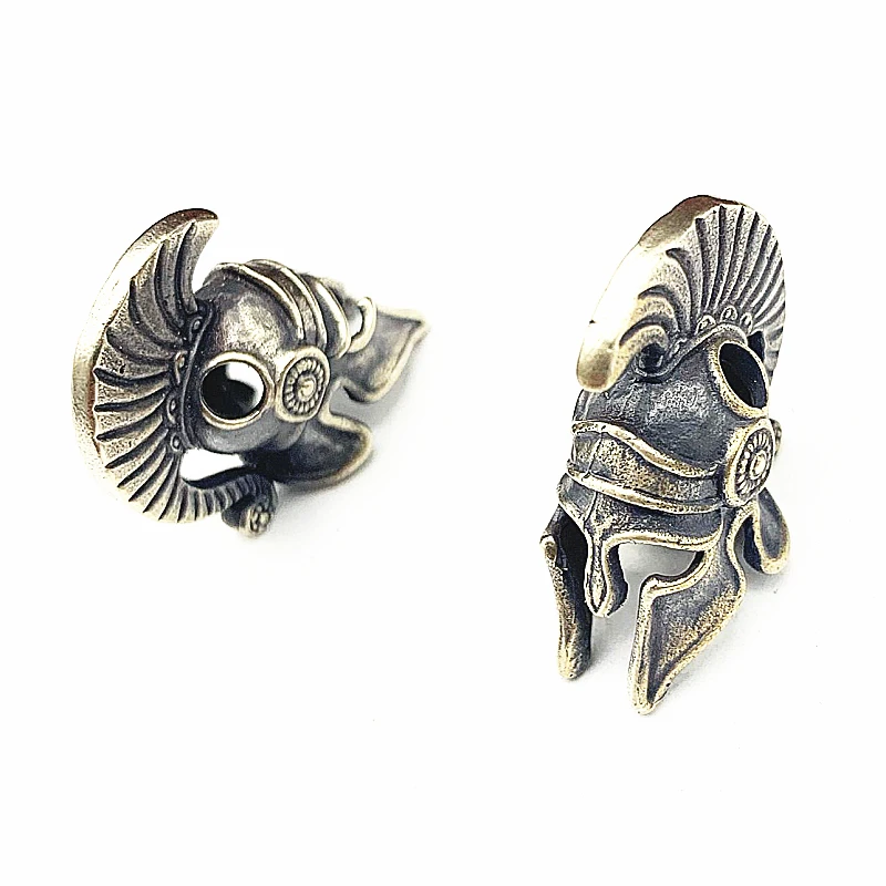 Metal charms for paracord bracelet metal paracord beads skull beads