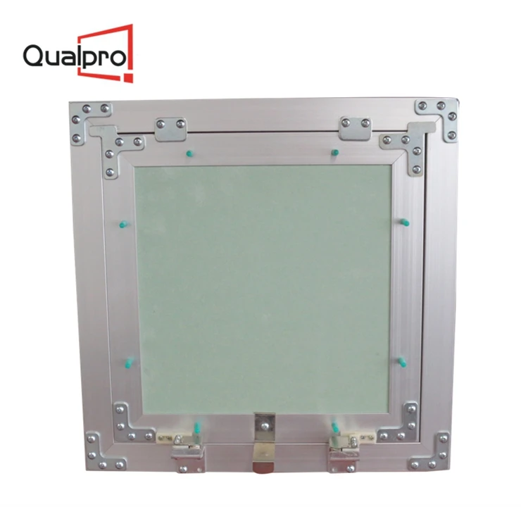 Removable recessed aluminum alloy drywall access covers panel