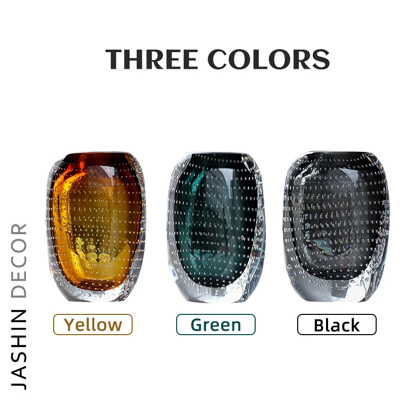 Wedding Decoration Hand Blown Restaurant Table Floor Flower Tall flared top Clear Glass Vases