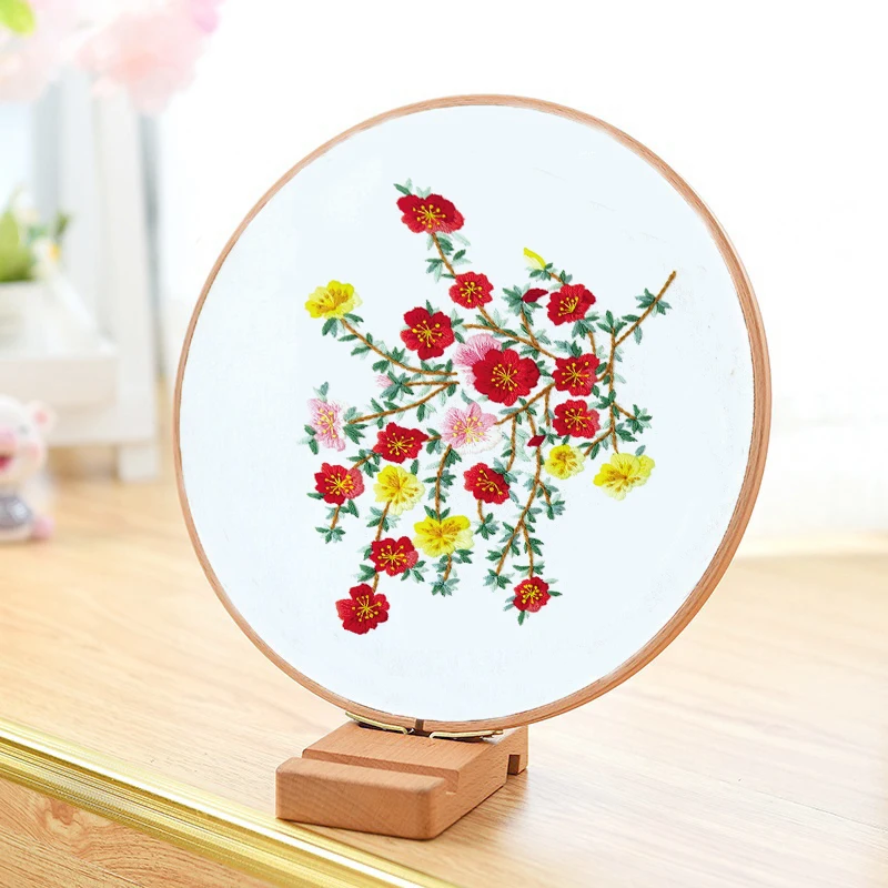 Cross Stitch Kit DIY Embroidery Kit Poke Embroidery Bouquet Pattern
