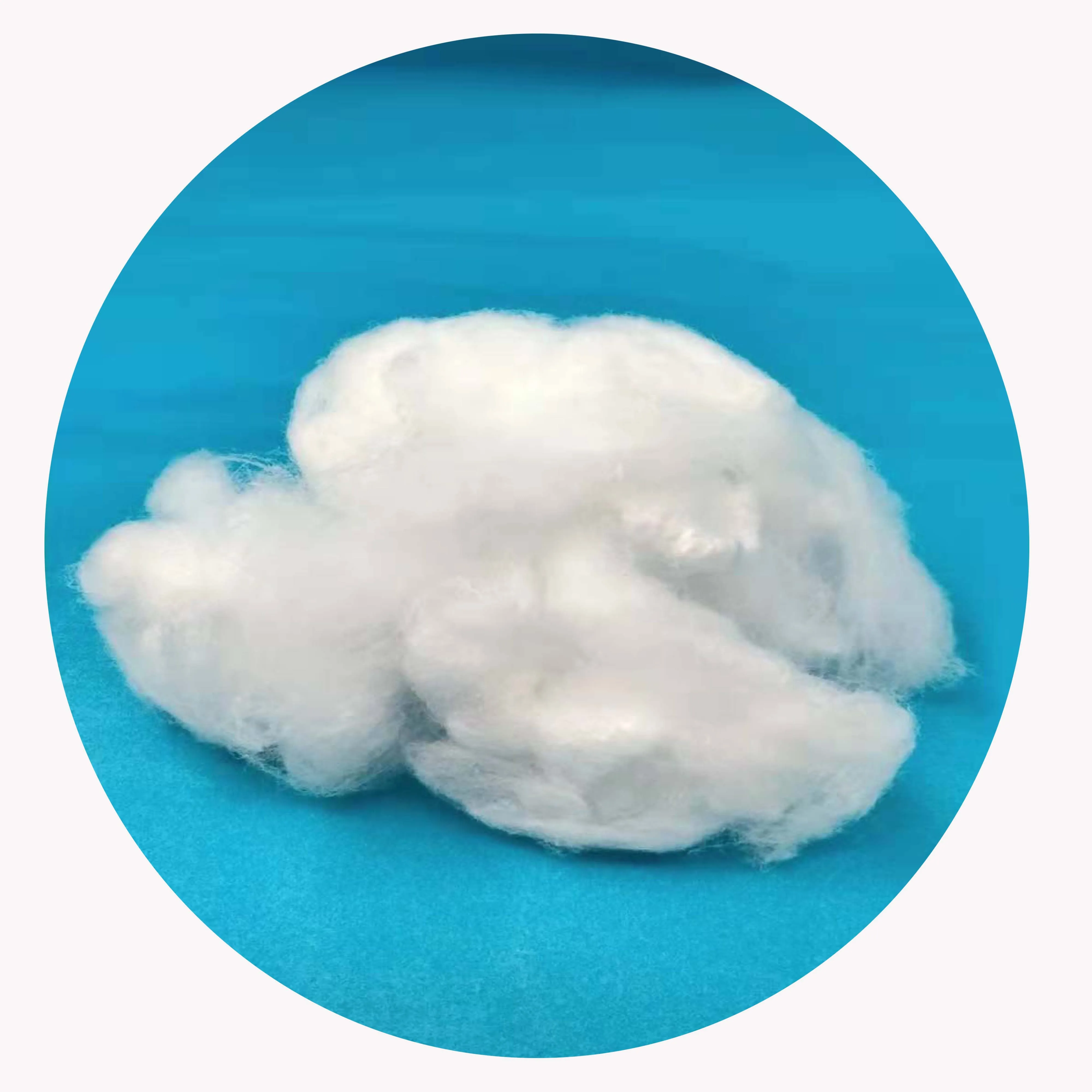 Sustainable Semi Dull Raw Nylon6 Staple fiber for