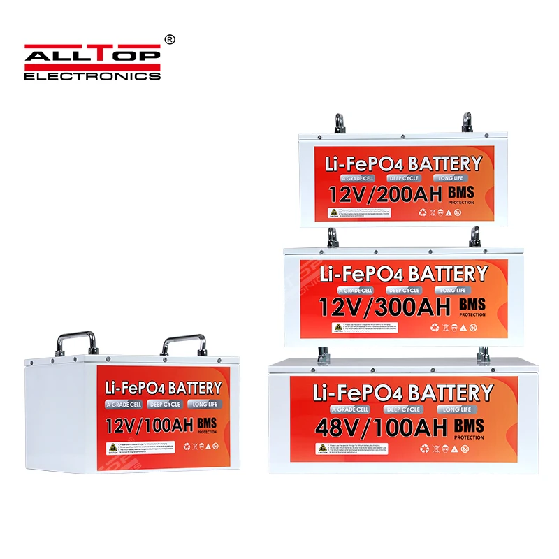 ALLTOP 2022 Case 600 Amp Lithium Batteries 3.7 V 2600 Mah Fotovoltaico Basen 200a Batterie 36 Volts Lifep04 Battery
