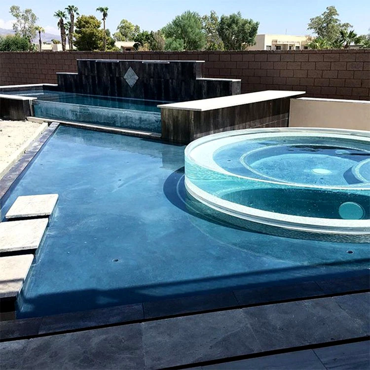 Professional manufacturer acrylic swimming pool for sale, Leyu plastic thick pmma acrylic sheetfor home swimming pool design