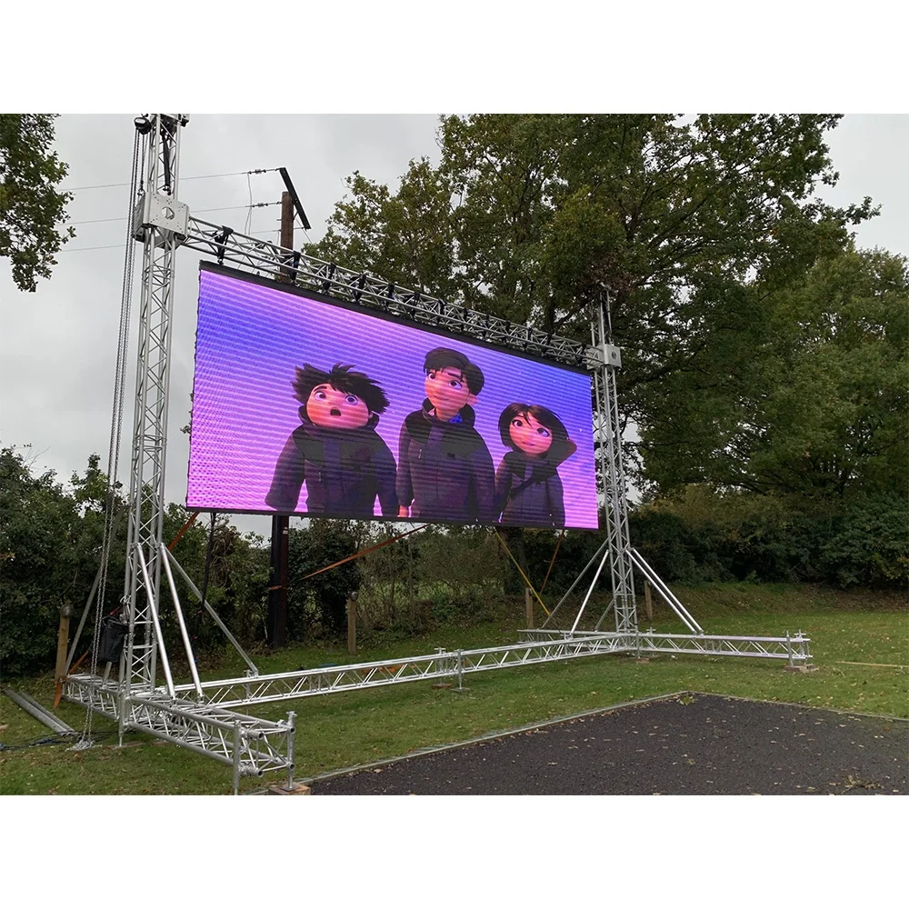 Canbest Rx390 5M X 3M Outdoor P3 P3.9 Rental Led Stage Never Black Display P3.91 Panel Video Wall Screen