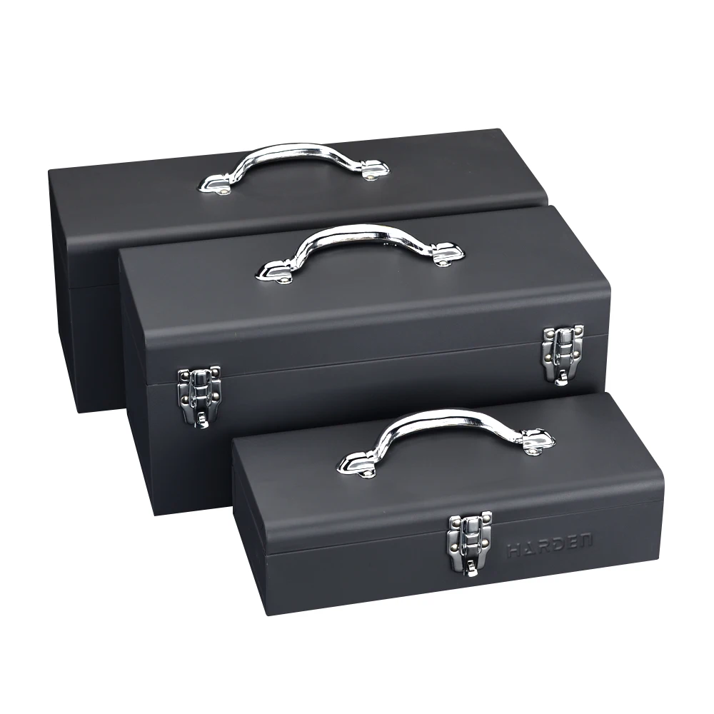 HARDEN Top quality Tools Case Cold Rolled Steel Sheets Professional Household Tool Storage Box