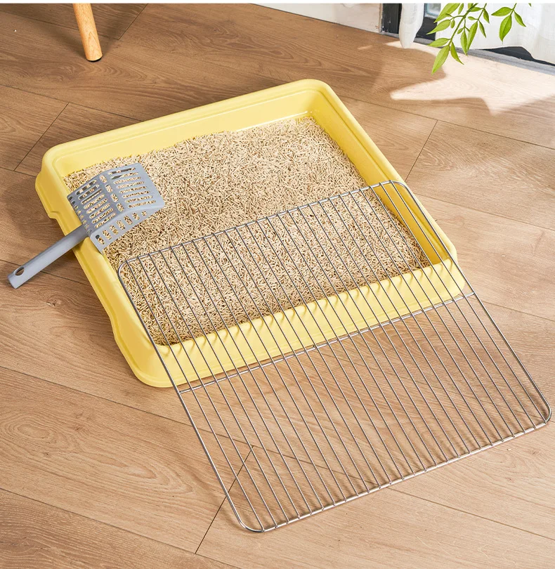 MMG Hot Selling Paper Disposable Cat Litter Box Plastic Indoor Portable Self Cleaning Training Indoor Dog Toilet Tray