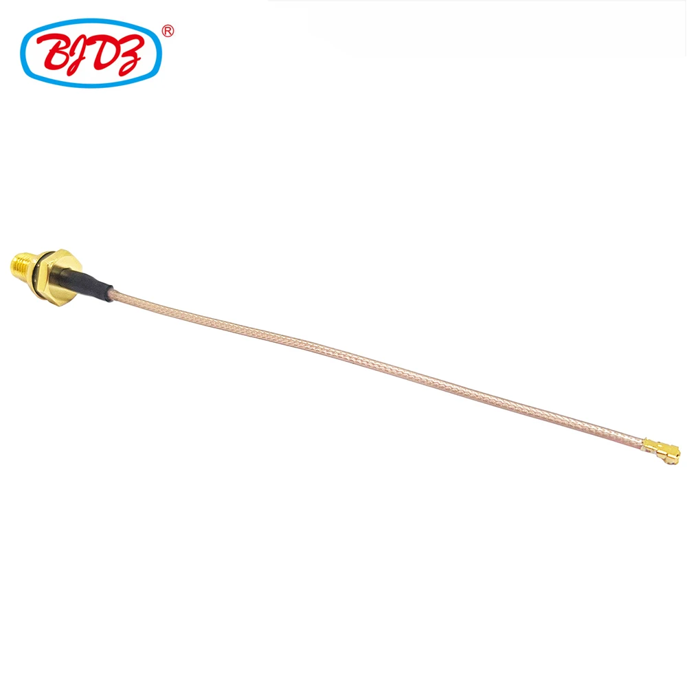 Factory U.FL IPX IPEX to SMA Female Jack Bulkhead Panel mounting IP68 for RG178 RF WiFi Antenna Coaxial Extension Pigtail Cable