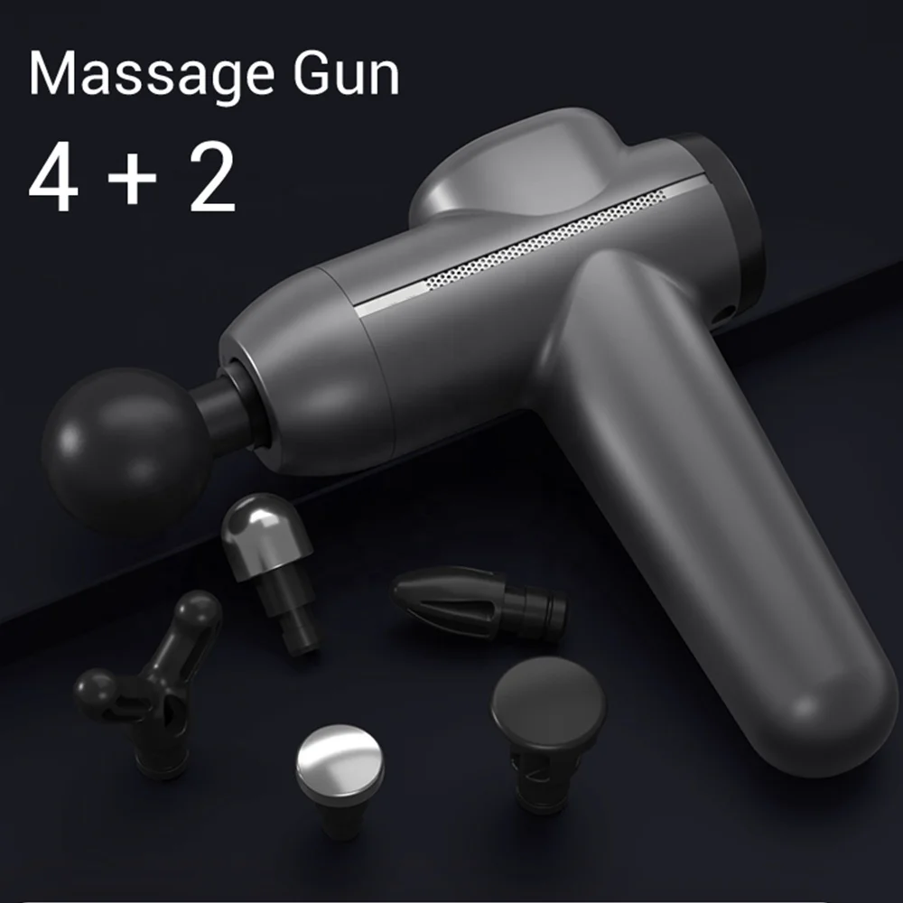 Meresoy Professional Sport Deep Muscle Massage Gun Dropshipping Portable Power Vibration Tissue Fascia Quiet Best Gun Massager