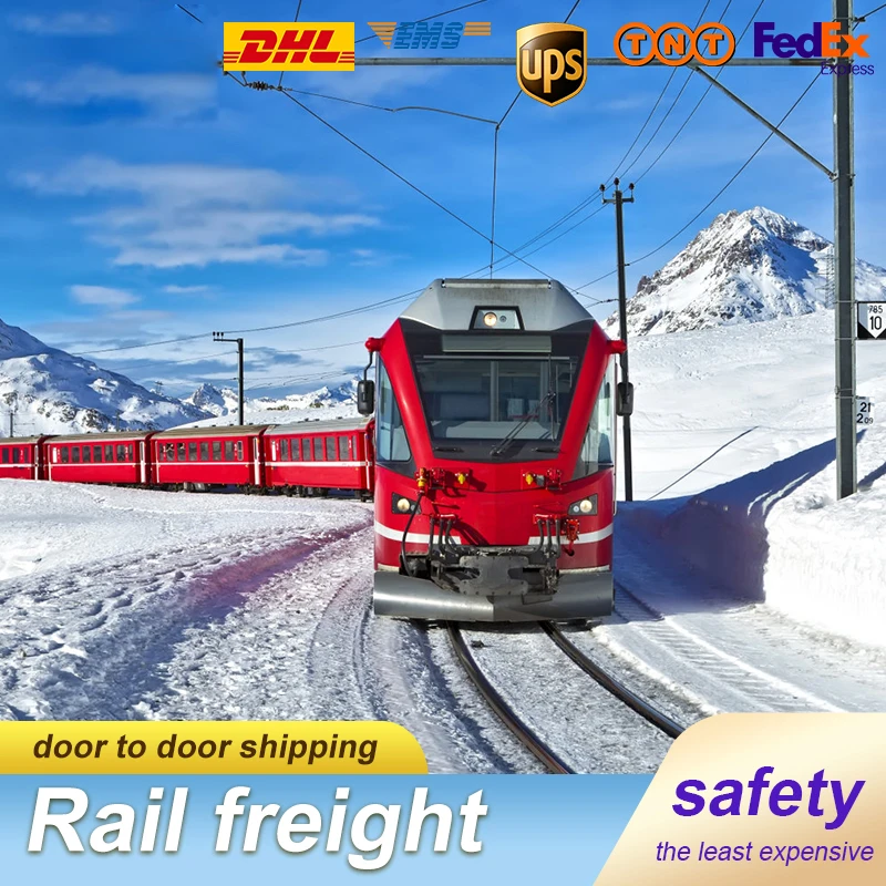 Reliable road transportation ddp door to door cheap 40hq container railway service freight forwarder shipping to romania Belgium