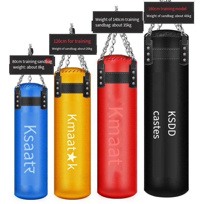 Sandbag boxing with hanging boxing professional sandbag sandbag adult Taekwondo trainer boxing target professional