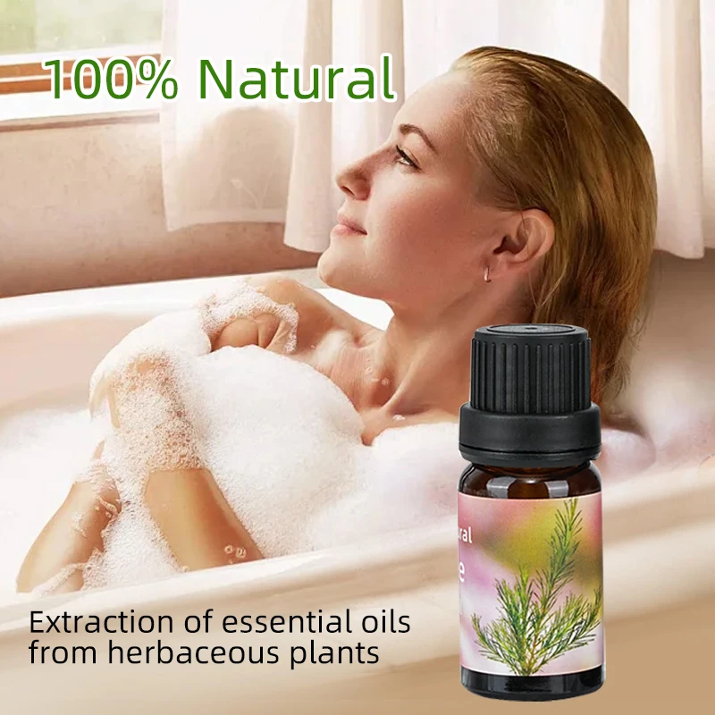 OEM Private Label Hair Nourish Strengthening Scalp Care Products Organic Therapeutic Grade Tea Tree Oil for Hair Growth