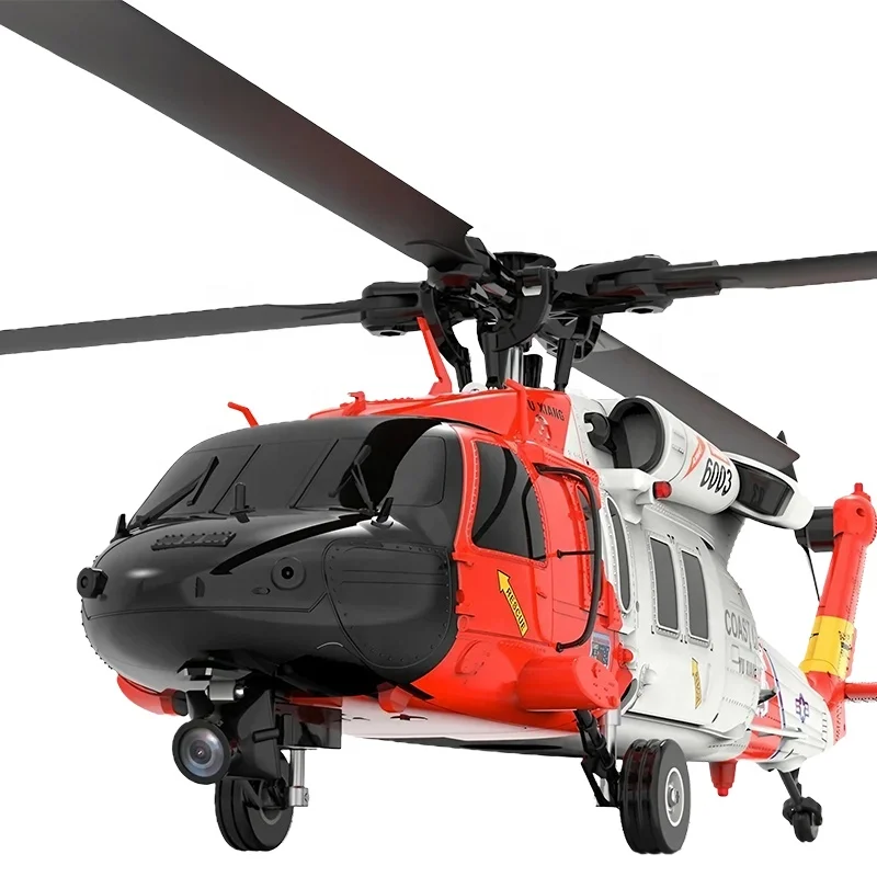 High Precision YXZNRC F09-S UH60 6-Axis Gyro RC Helicopter Brushless Motor with GPS Optical Flow Positioning and 5.8G FPV Camera