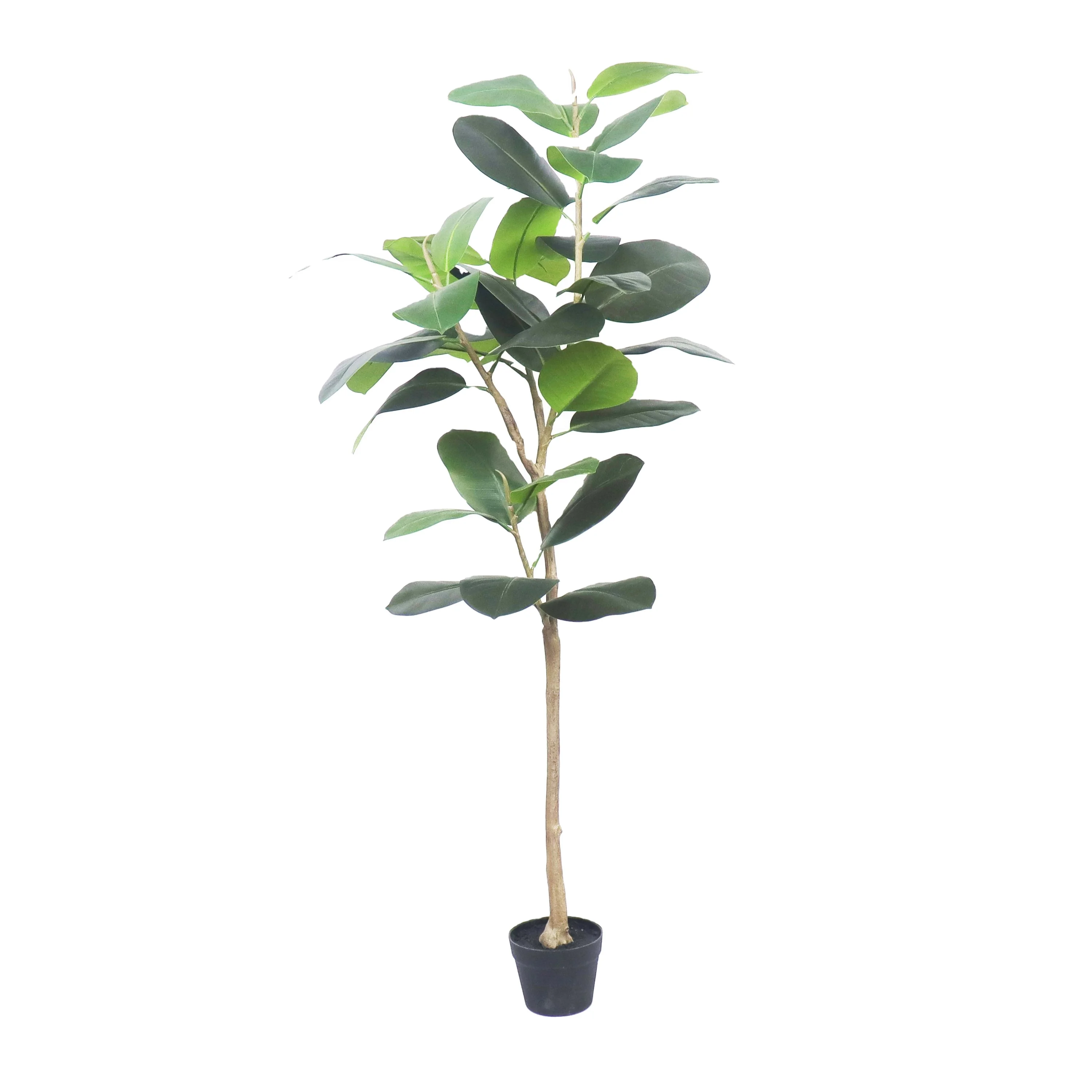 Xunmengyuan 2023 New Arrival Artificial  Rubber Tree Artificial Plants For Garden Decoration Made In China