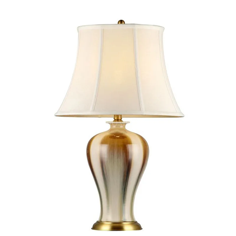 bedroom living room home hotel modern luxury accent ceramic table lamps