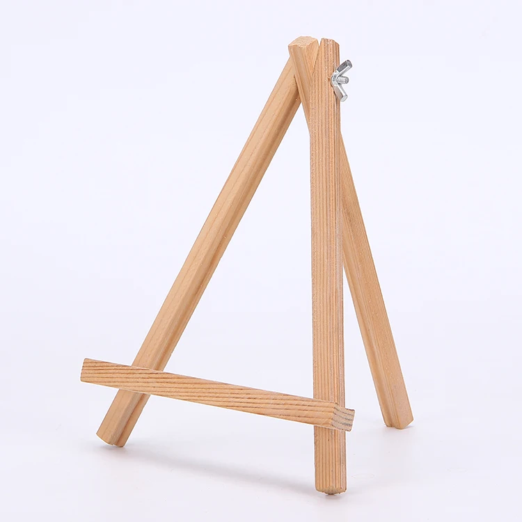 
Factory direct sale solid wood easel children mini wooden tripod 