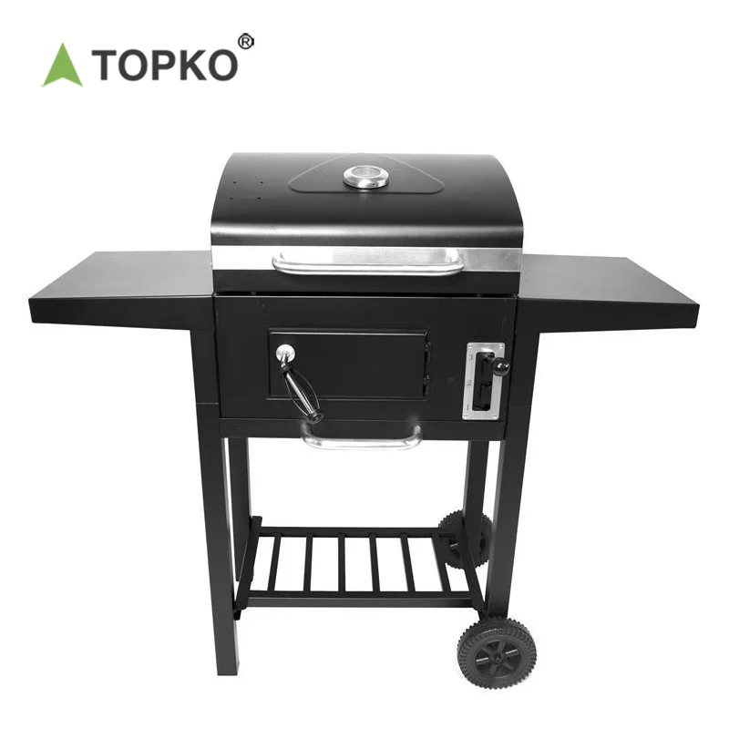 TOPKO оптовая продажа семейный туристический пикник курица свинина гриль для барбекю еда приготовление пищи двойной