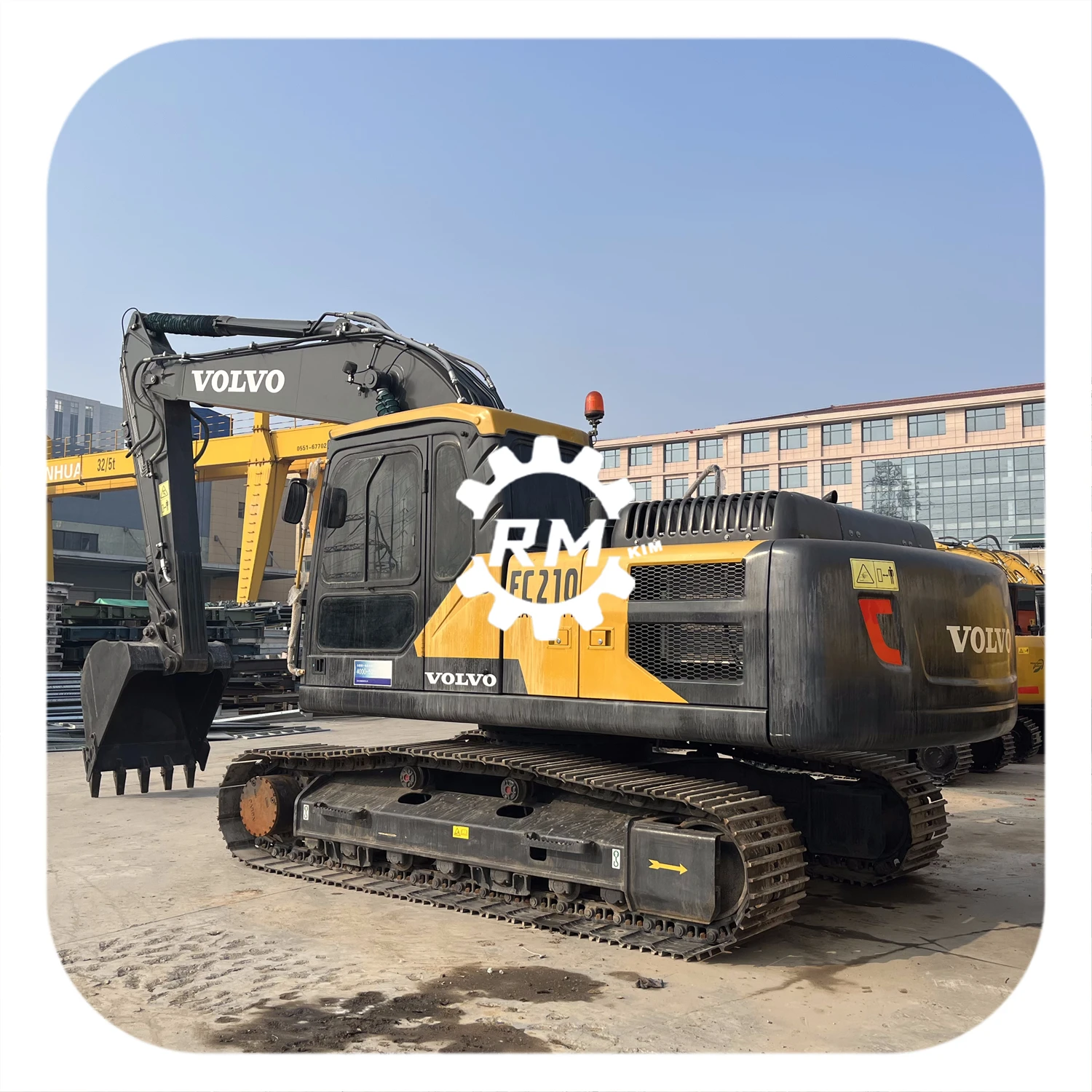 Экскаватор VOLVOEC210 шведский использованный Volvo EC210 EC210b EC210D экскаватор volvo ec210 электромагнитный клапан экскаватора распродажа