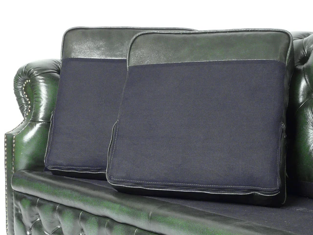 Retro Antique Green Living Room 3 Seater Chesterfield Sofa Vintage Leather sofa set