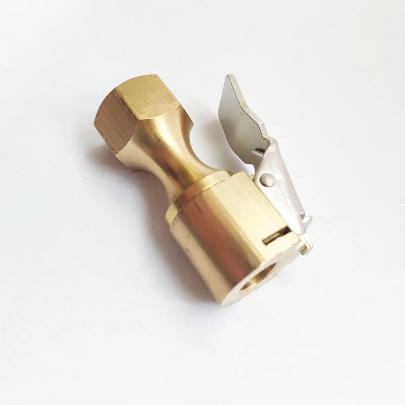 TOPSUN Air Pump Thread Nozzle Adapter Quick air pump Clip nozzle Metal hose adapter