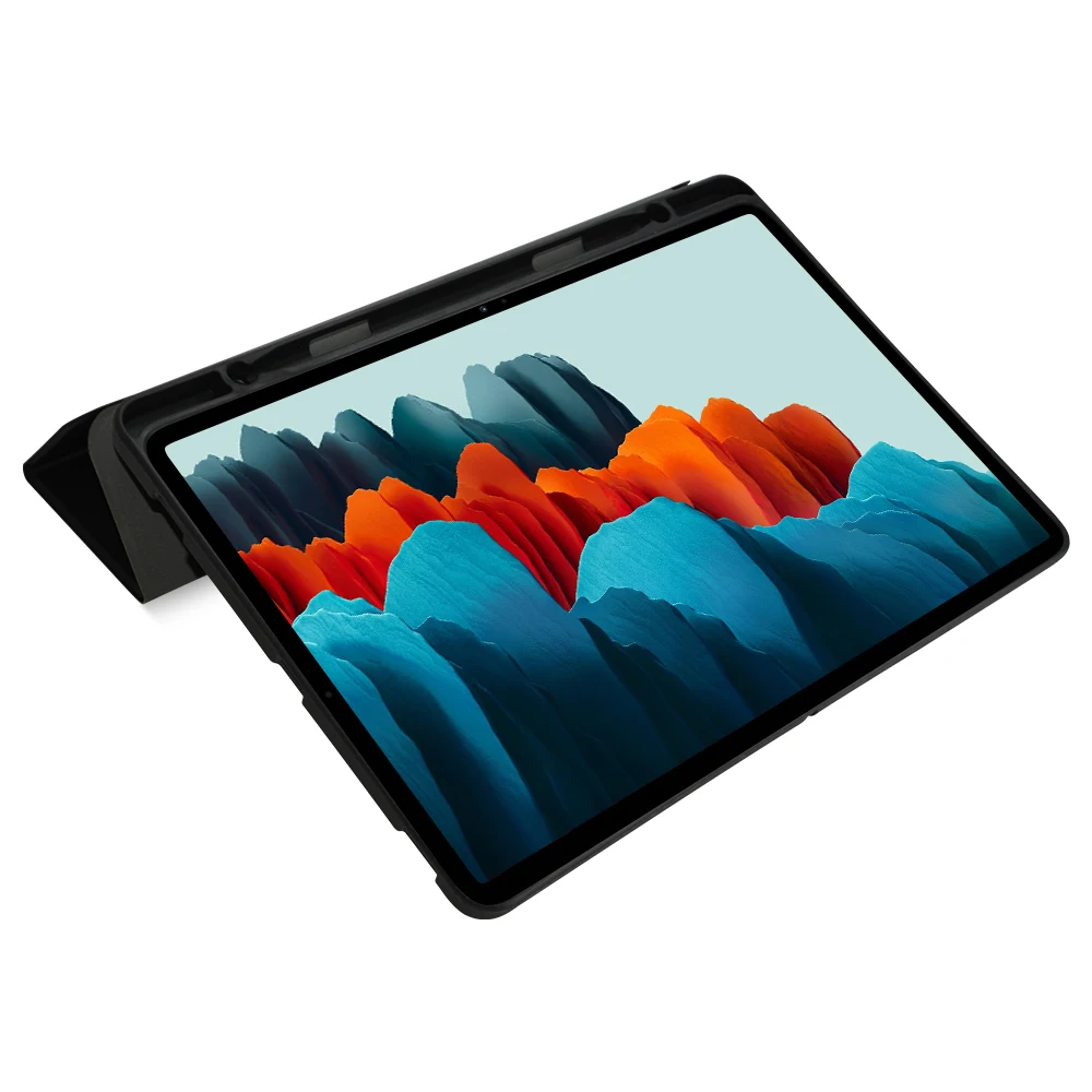 Heshinai hot sale for samsung galaxy s7 case ultra light smart case with pencil holder