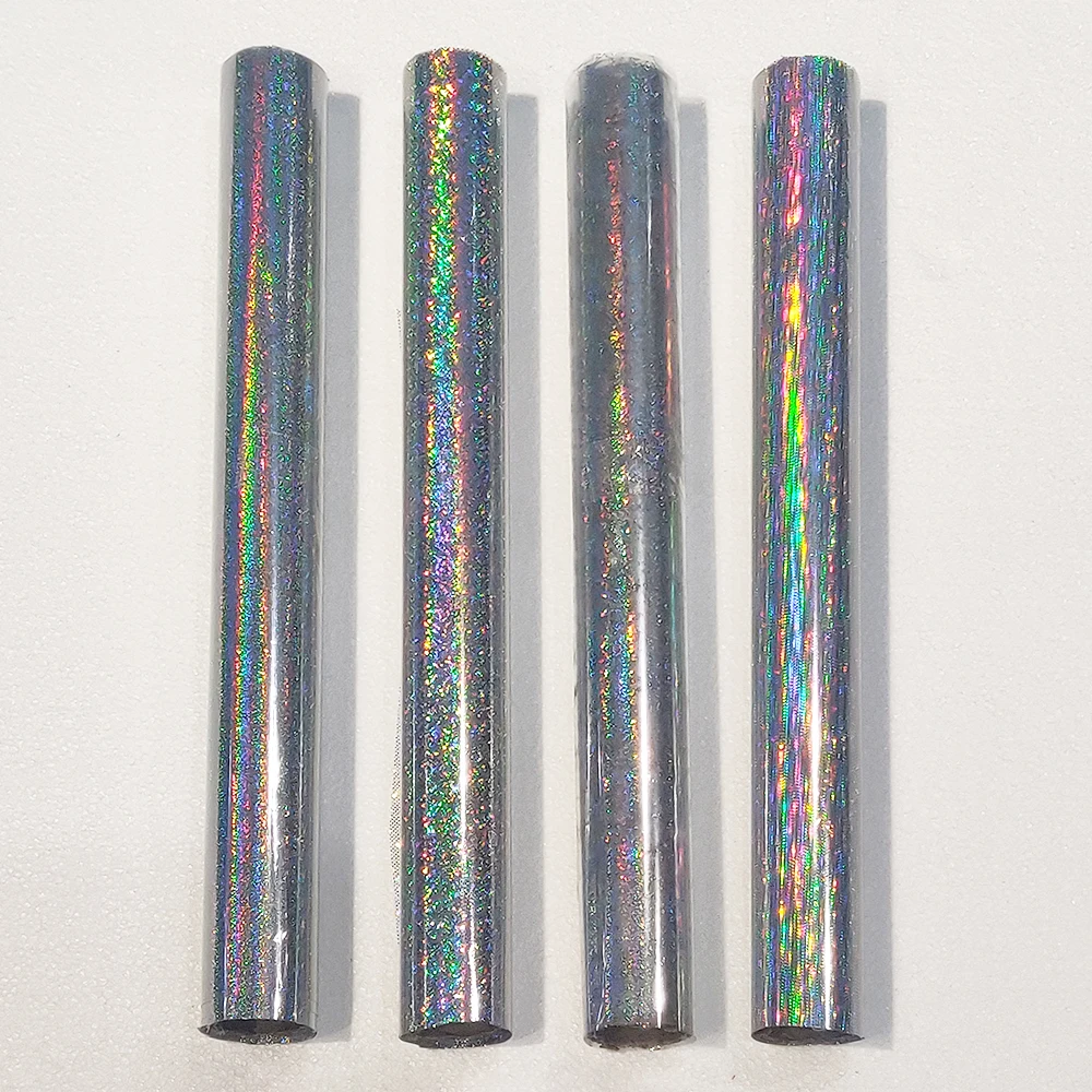 Various Colors heat transfer ,Laser Hologram Holographic Hot Stamping Foil Rolls holographic foil sheet