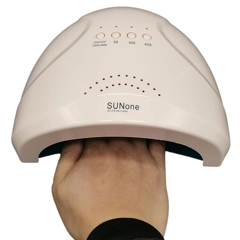 2020 New 48LED 80W Cheaper Top Sale Uv Gel LED Nail Uv Lamp Nail Dryer Max White Light OEM SUN Power Timer PCS Plastic Color ABS