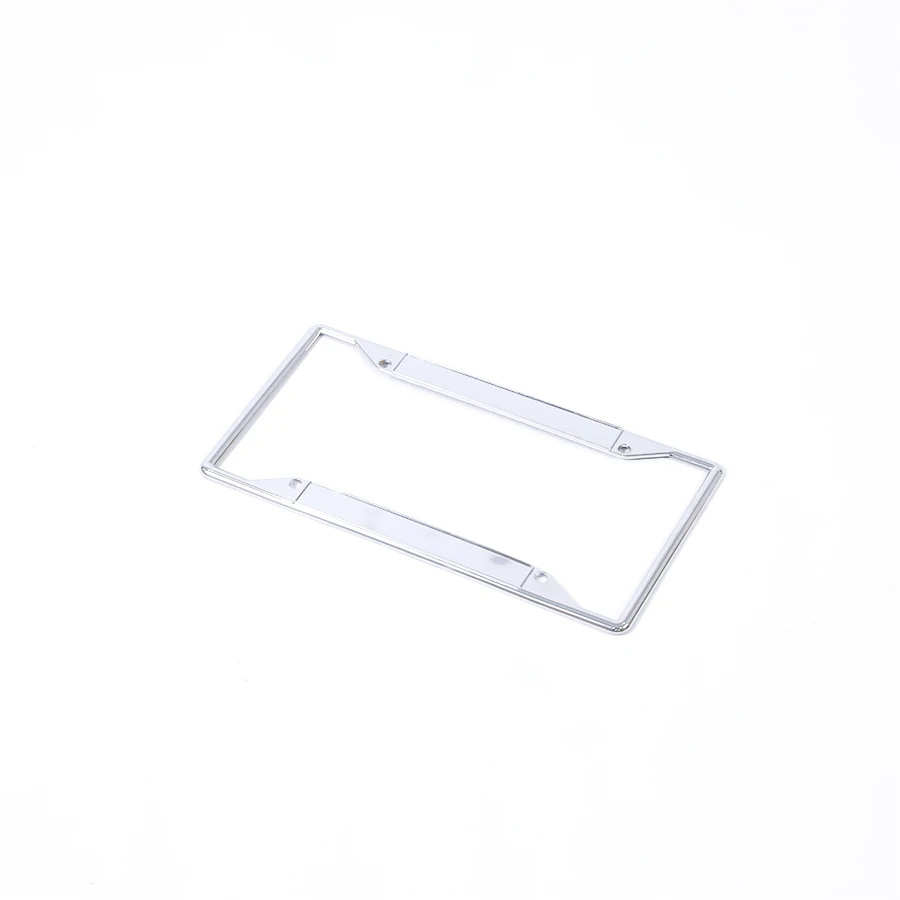 Rhinestone License Plate Frame Carbon Fiber Custom Silicone License Plate Frame