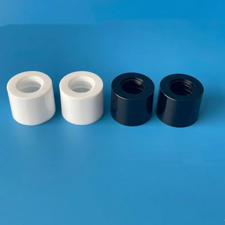 supply cheap low moq essential oil dropper bottle Accessory black 18mm plastic dropper cap