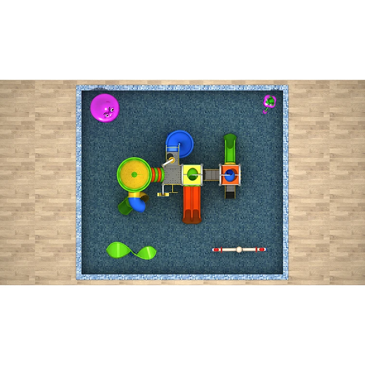 buying water playground water park equipment slides water slide for swimming pool