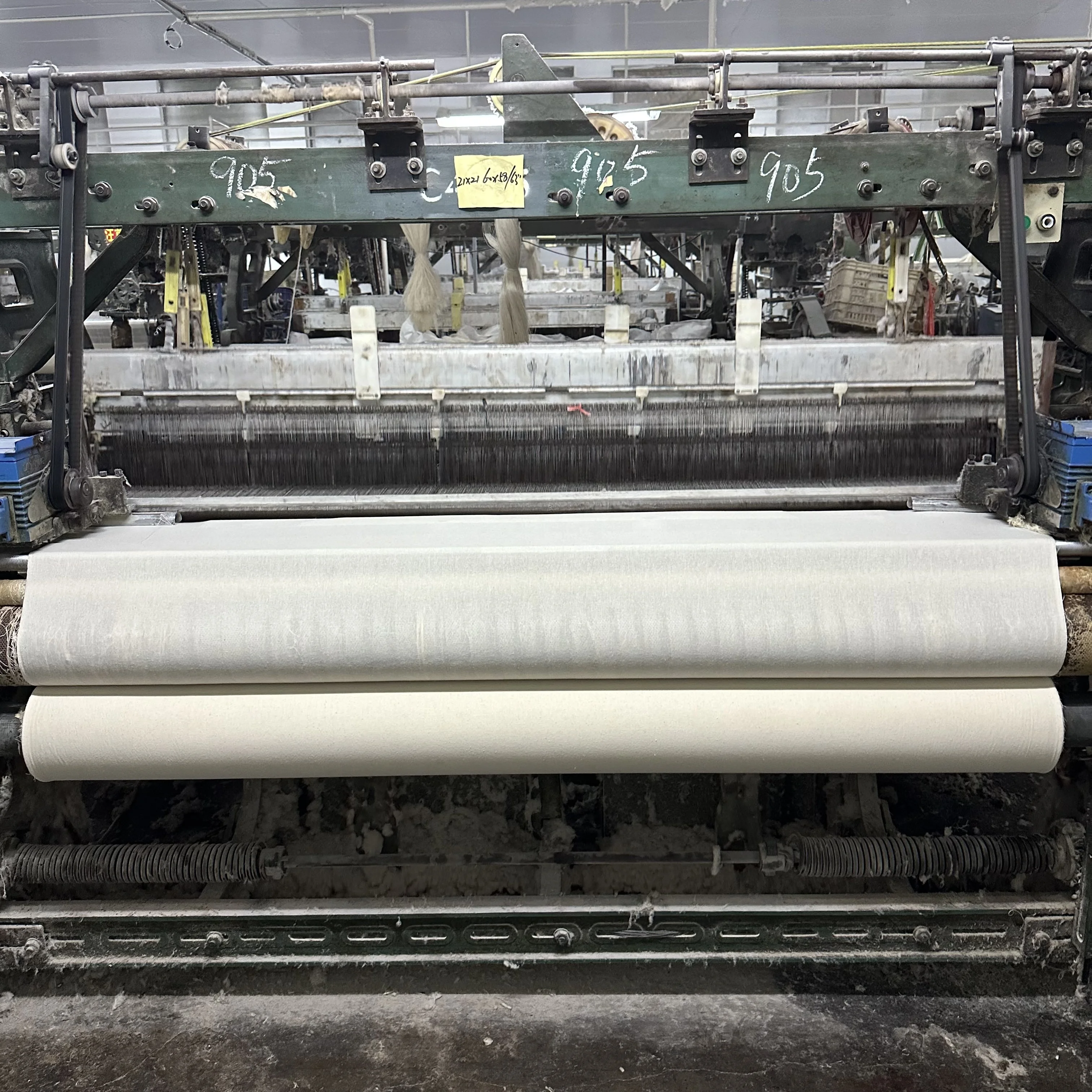 100% Cotton Grey Fabric 21x21 60x58 63\