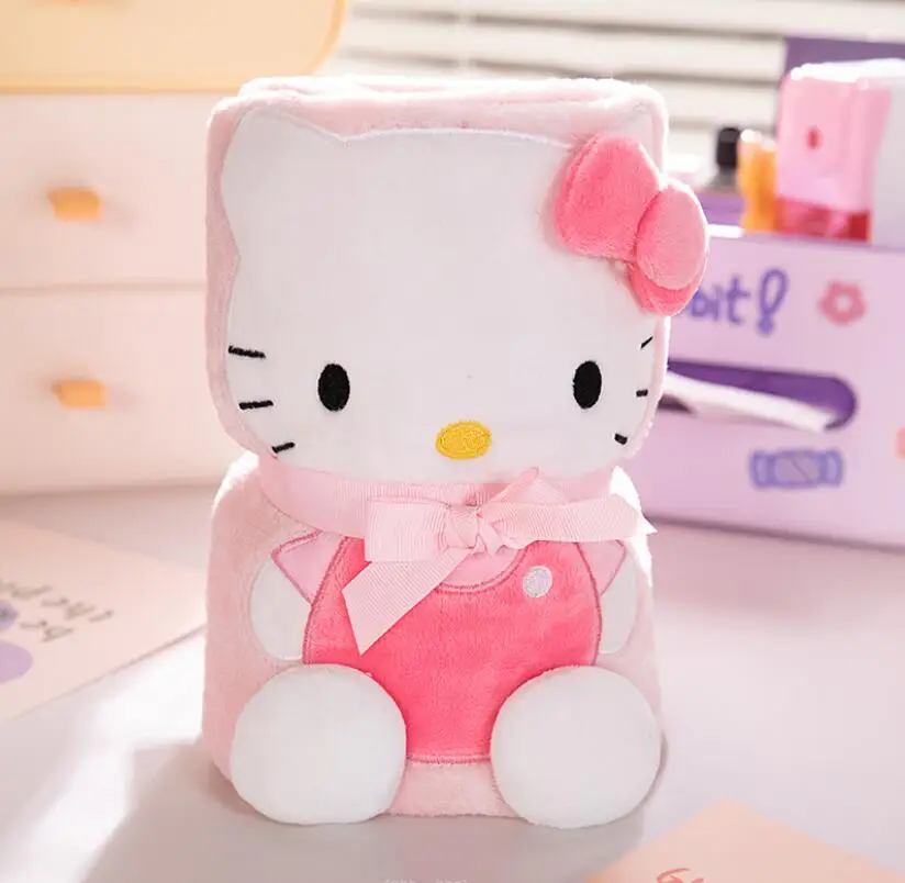 XUX Kawaii Fashion noon Sleeping Blanket 80*100cm  Wholesale Cinnamoroll Melody Blanket