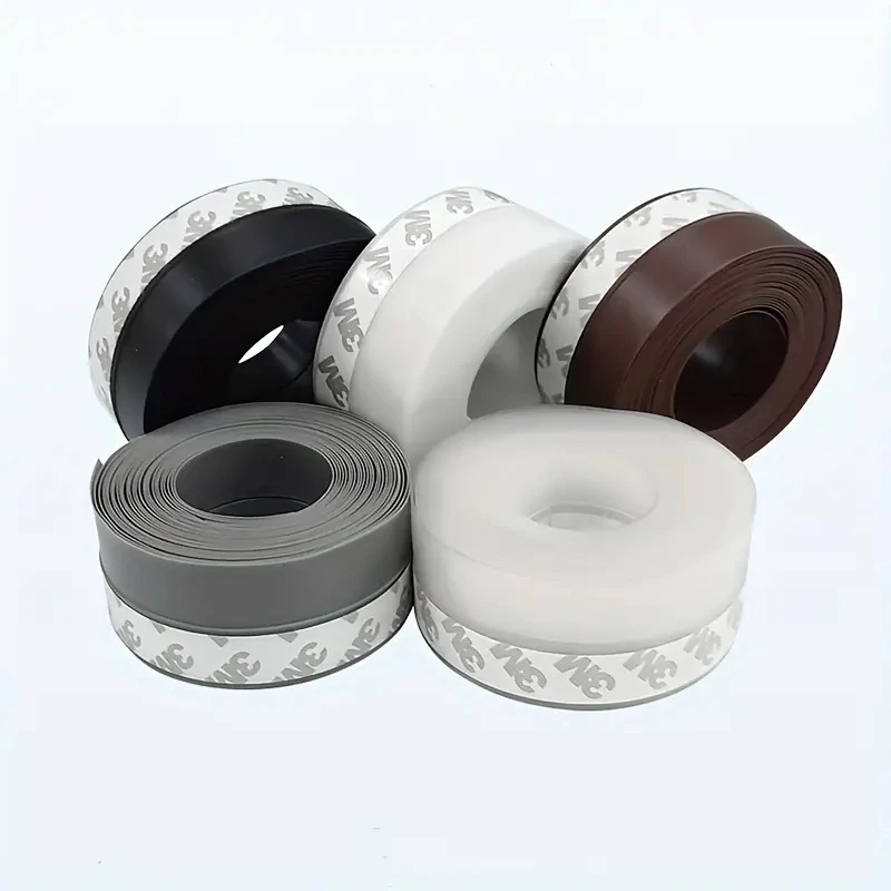 Door Bottom Seal Self-Adhesive Door and Window Sealing Strip For Door Bottom and Window Gaps Weatherproof