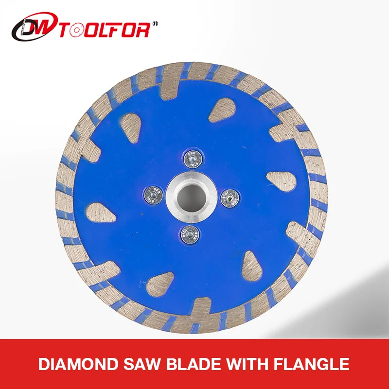 DMtoolsDIAMOND SAW BLADE WITH FLANGLE Porcelain Cutting Disco Diamantado Diamond Cutting Saw Blade