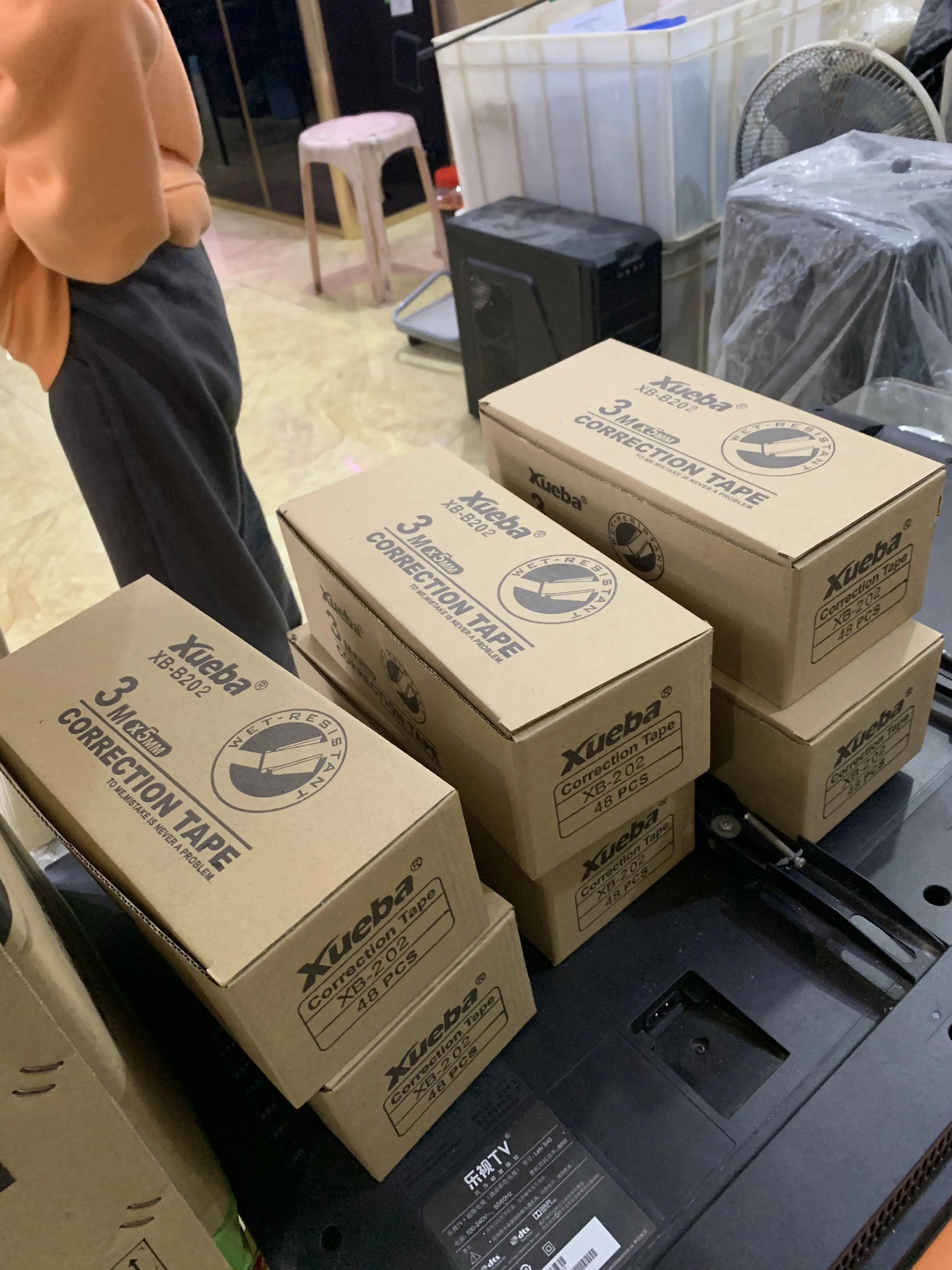 XB-B202 3m Office And School Stationery Supplies Daisy mini Correction Tape Easy To Use Applicator For Instant Correction tape