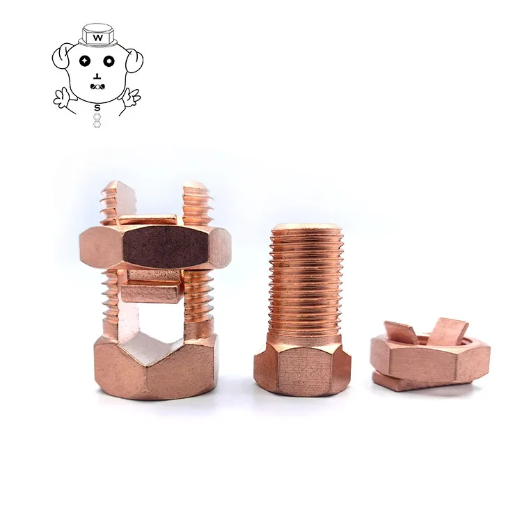 T/J -16 медный/латунный разделенный болт типа Электрический провод удлинитель линии зажим для крана