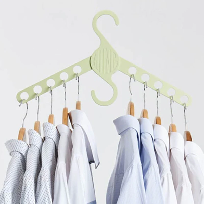 
Travel Foldable Cloth Hanger wonder magic multiple use Adjustable hangers magic hangers for clothes 