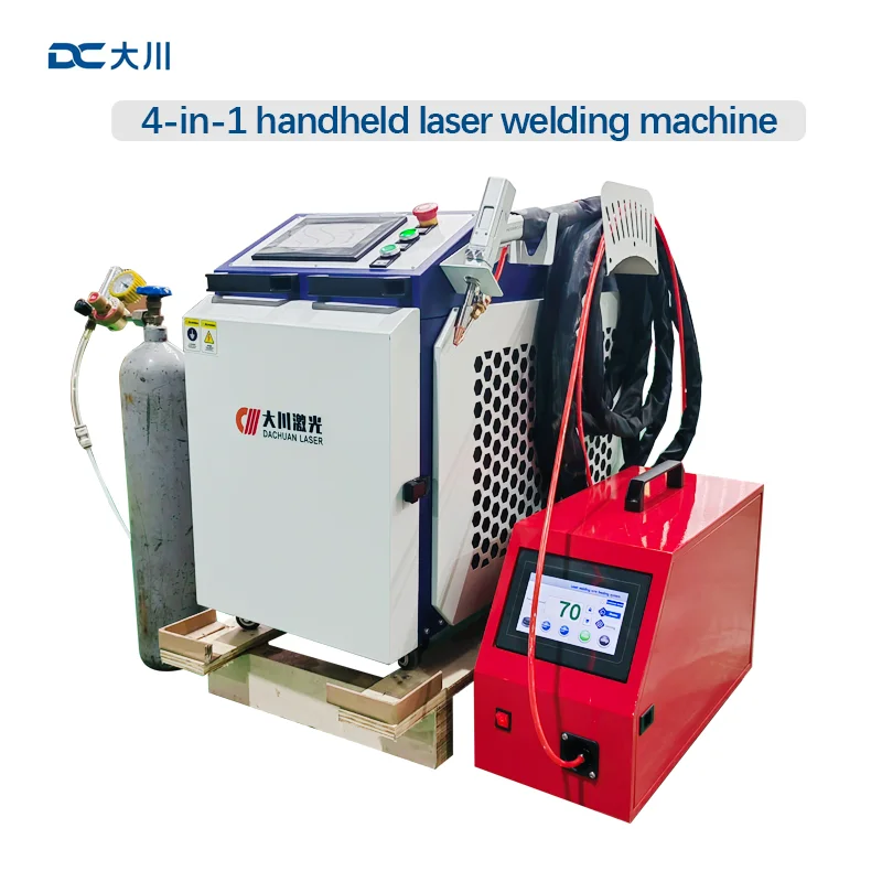 Factory direct sales 2000W multifunction water-cooled handed laser welding machine for solid state relay seal welding