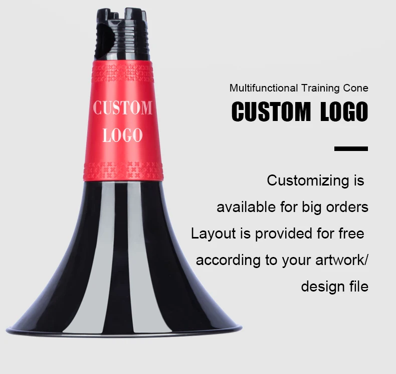 HOT Selling CUSTOM LOGO Basketball Rip cones Soccer Football Agility Training Cones Standard Basketball Equipment