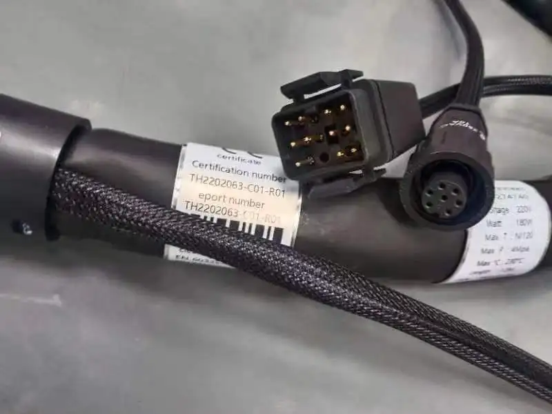 276740 Industrial Hot-Melt Glue Gun Hose 1.2m/4ft High Elastic Waterproof Waterwash Hoses Pneumatic Power Source