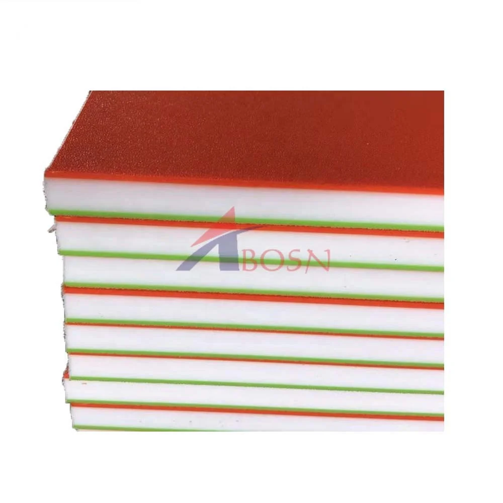 Outdoor Use Engravable 3 Layer High-density Polyethylene Sheet For Signage and Markers