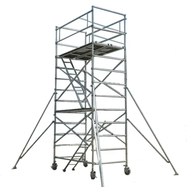 High quality Aluminium Alloy 6063 Material Durable wheel scaffold Excellent Mobile Tower Aluminum Scaffold