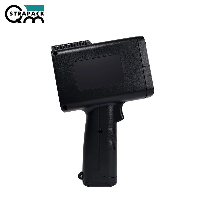 QMSTRAPACK High Definition Multilingual Handheld Inkjet Printer Digital Logo Date Number Tij Hand Coding Machine